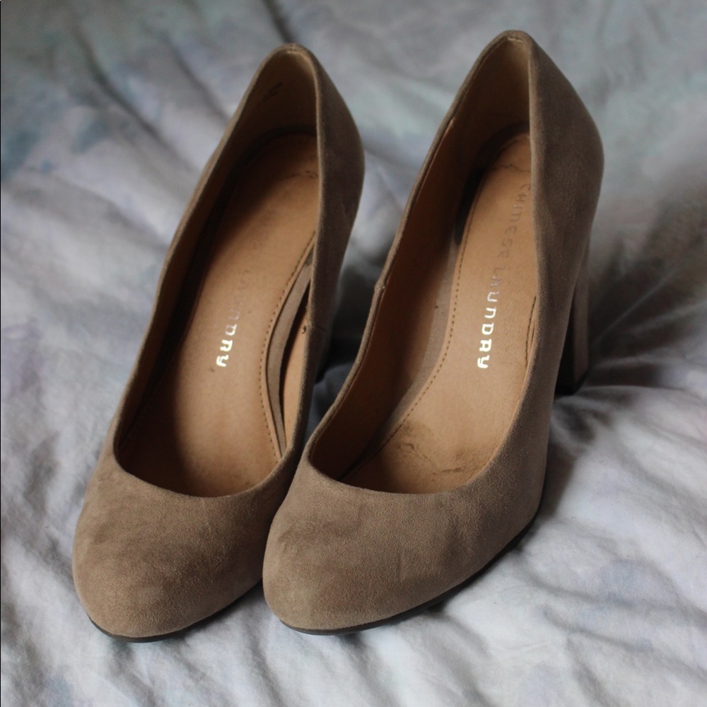Chinese Laundry Suede Heels